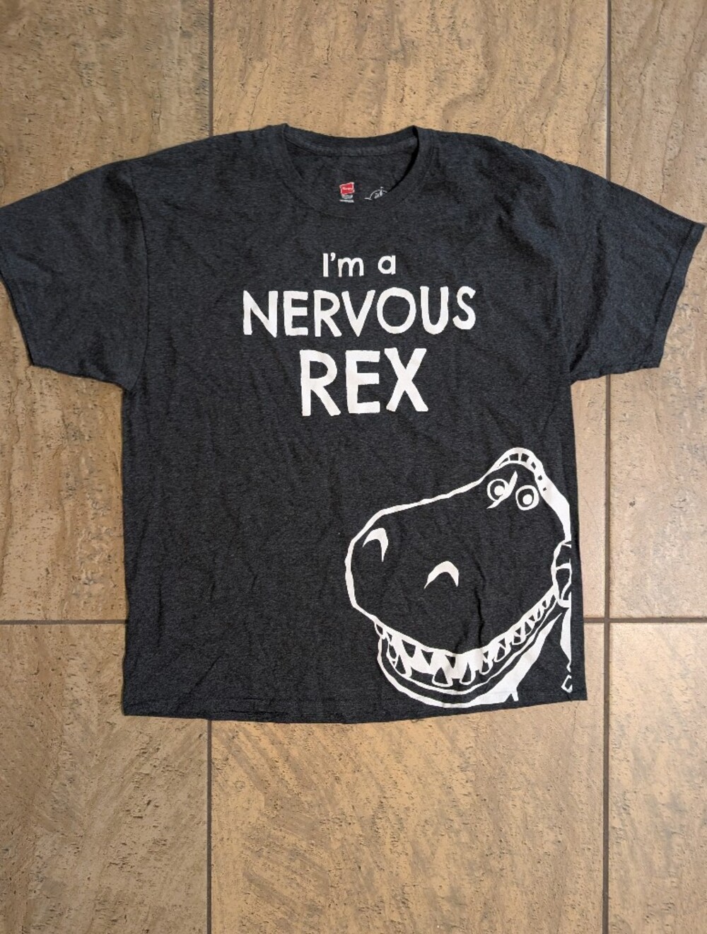 Disney I'm a nervous rex tee XL